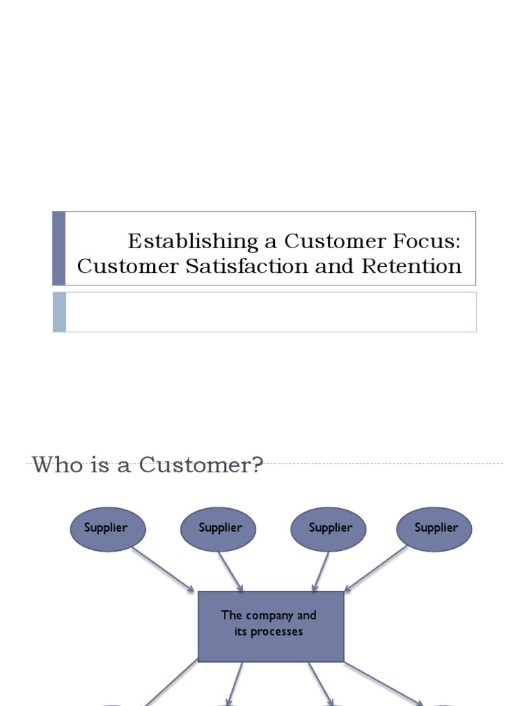 Customer Satisfaction and Retention Strategies | PDF | Employee ...