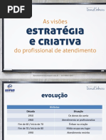 Atendimento Publicitário - Visão Estratégica e Visão Criativa
