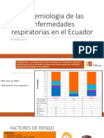 Epidemiologia de Las Enfermedades Respiratorias en El Ecuador