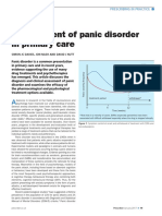 Management of Panic Disorder in Primary Care