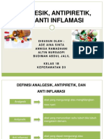 Analgesik, Antipiretik, Dan Antiinflamasi