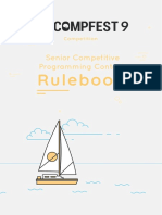 Rulebook Senior Competitive Programming Contest CompFest 9