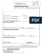 R-07 Onboard Complaint Form With Panama Contacts