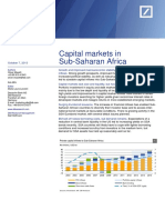 Capital Markets in Sub-Saharan Africa: Research Briefing