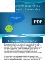 Desarrollo Sostenible y Desarrollo Sustentable
