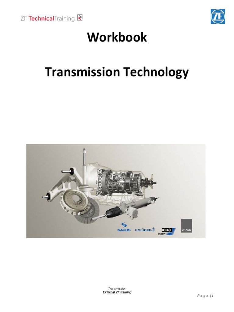 ZF Automatic Transmission Overview | PDF | Transmission (Mechanics ...