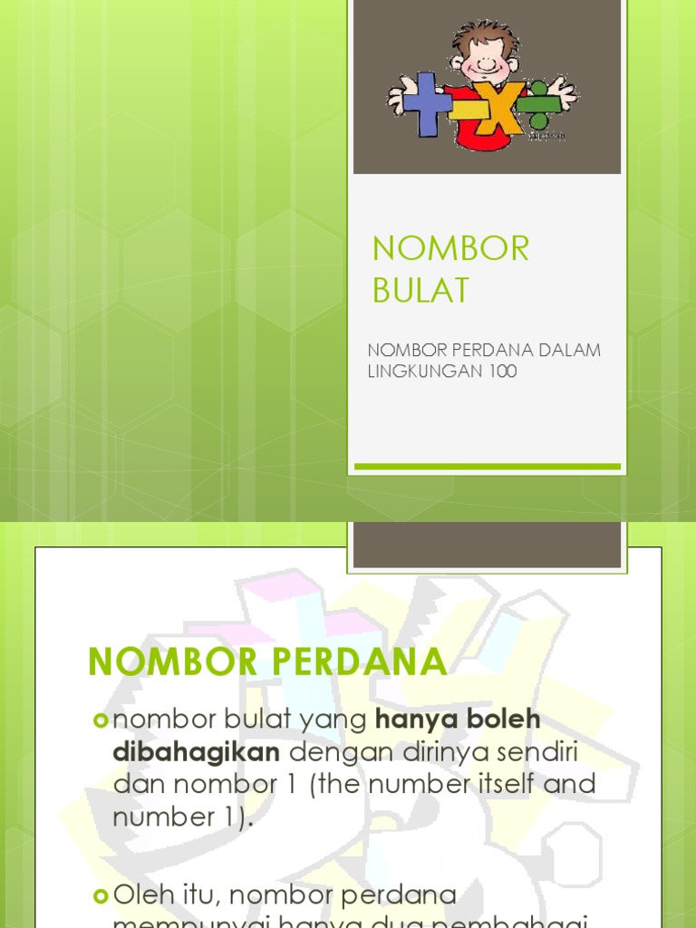 Nombor Perdana Tahun 6