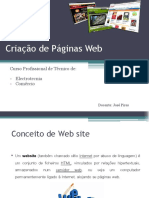 Criação de Sites e Páginas Web