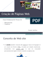 Conceitos Iniciais - Criação de WebSites