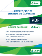 Huawei 2G/3G LTE Operations and Maintenance Course Overview