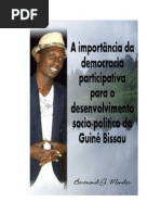Importancia de Democracia Participativa Para Guine Bissau