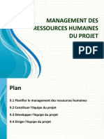 Management Des Ressources Humaines Du Projet