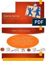 Game Sense Powerpoint