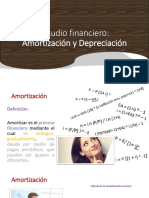 Estudio Financiero - Despeciciación y Amortización