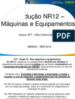 NR12 Apresentacao Maquinas e Equipamentos MTE