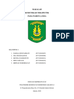 Makalah Komunikasi Terapeutik Pada Pasien Lansia