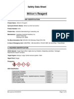 Million's Reagent: Safety Data Sheet
