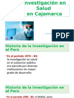 Investigación en Cajamarca