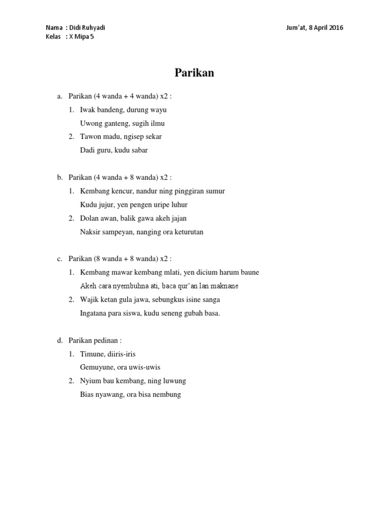 Parik An