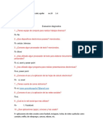 evaluacion diagnostica