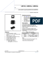 LM124, LM224x, LM324x: Low-Power Quad Operational Amplifiers