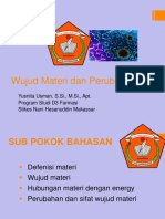 Wujud Materi & Perubahannya