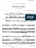 Arrieu Sonatine Piano