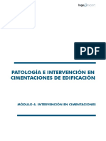 Intervención en Cimentaciones de Edificación