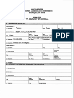 SEC Form TCR (Tip, Complaint or Referral) -- 20110616