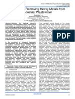 Purification of Industrial Wastewater With Vetiver Grasses Vetiveria Zizani