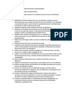 Plano Municipal de Direitos Da Pessoa Com Deficiência