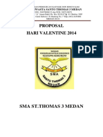 SMA ST.THOMAS 3 MEDAN PERAYAAN HARI VALENTINE 2014
