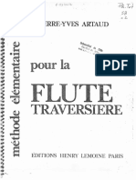 Methode Elementaire Pour La Flute Traversiere PDF