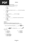 Soalan English Year 4 (Paper 1)