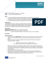 A Job Interview Lesson Plan PDF