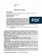 Mathematical Social Sciences Volume 3 Issue 2 1982 (Doi 10.1016/0165-4896 (82) 90051-8) Ki Hang Kim - Juche in International Trade