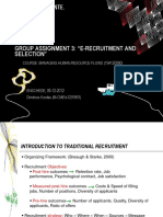 Group Assignment 3: "E-Recruitment and Selection": Course: Managing Human Resource Flows (194120090)