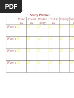 Study Planner