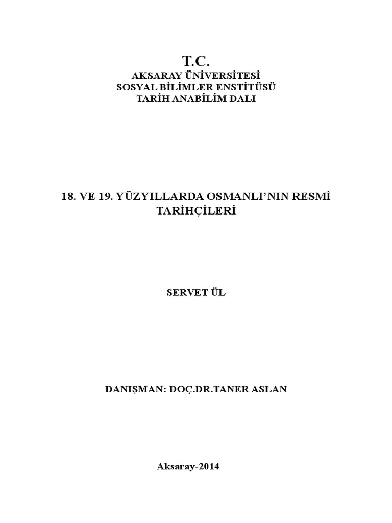 Osmanli Devleti Ile Habsburg Imparatorlugu Arasindaki Diplomatik Iliskiler Turk Tarihi Arastirmalari