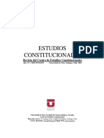 Revista Del Centro de Estudios Constitucionales