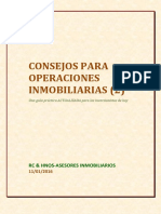 Consejos para Operaciones Inmobiliarias 2