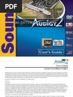 SB Audigy 2 Getting Started English PDF