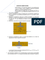 Ejercicios de Cimentaciones Superficiales