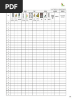 Monthly Toilet Cleaning Checklist | PDF