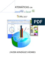 Matematicas Con Word y Excel Office 2007