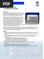 BDR 4-1 Multiplexing System