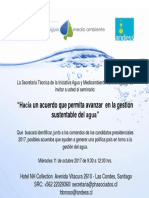 Invitación Seminario 11 de Octubre 2017