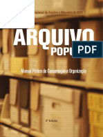 Arquivo Popular: Manual Prático de Conservação e Organização