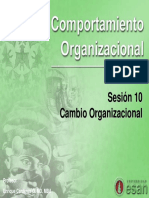 Cambio Organizacional[10]