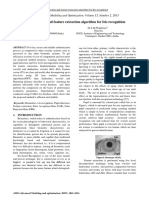 Pupil Detection and Feature Extraction Algorithm For Iris Recognition